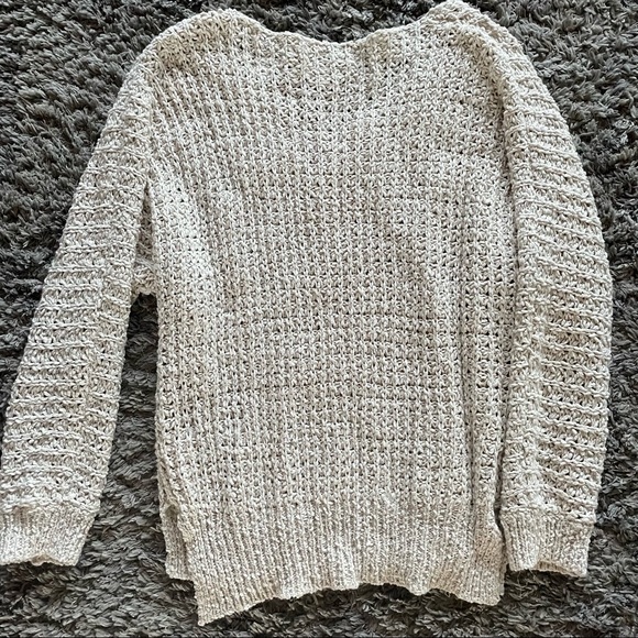 Young Fabulous & Broke Oatmeal Knitted Sweater - Picture 5 of 5